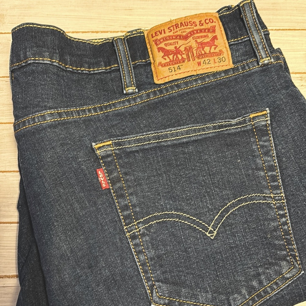 Levi's Blue Straight Jeans Classic Style